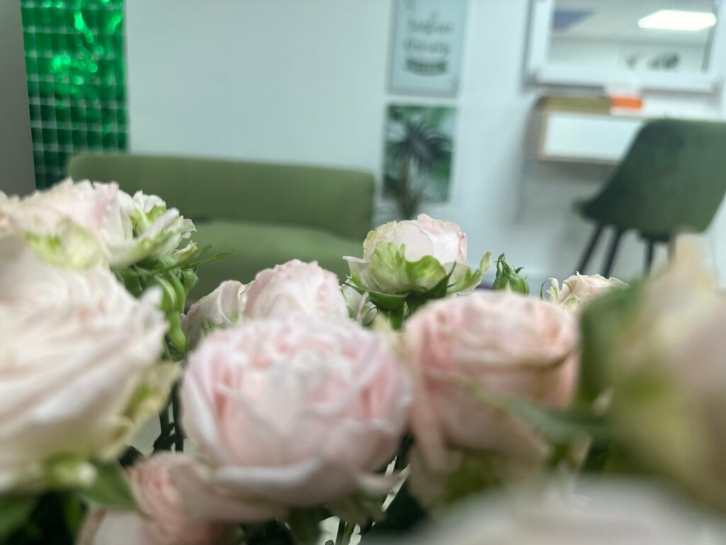 Букет в интерьере студии Solnbeauty